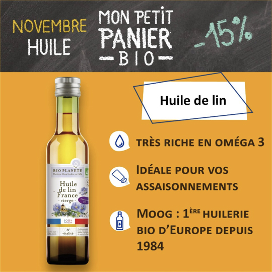 Huile de Lin Huile de Lin