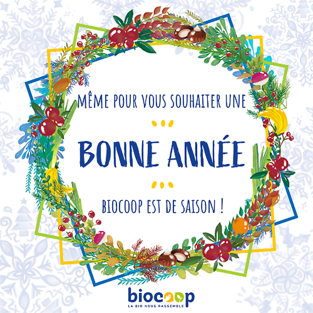 Bonne année 2020 ! Biocoop Vesoul vous présente ses meilleurs voeux. Bonne année 2020 ! Biocoop Vesoul vous présente ses meilleurs voeux.