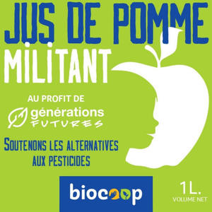 Biocoop lance un jus de pomme militant Biocoop lance un jus de pomme militant