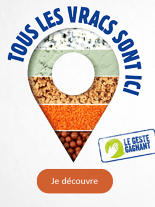 Tous les vracs sont chez Biocoop !
