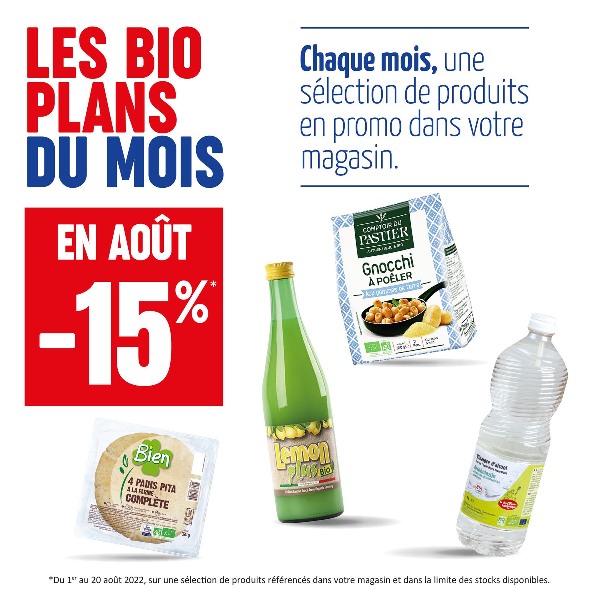 Les bio plans du mois d'août Les bio plans du mois d'août