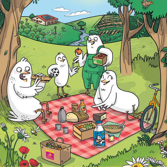 Manger Bio et Local, c’est bon pour le climat ! Manger Bio et Local, c’est bon pour le climat !