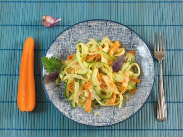 Tagliatelles multicolores Tagliatelles multicolores
