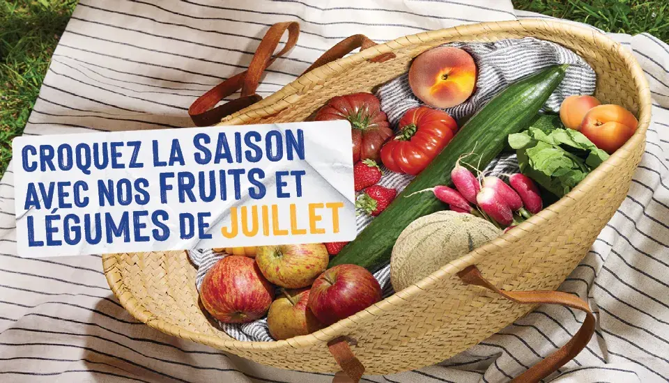 Calendrier de saisonnalité : Découvrez les pépites du mois de juillet 2026 !